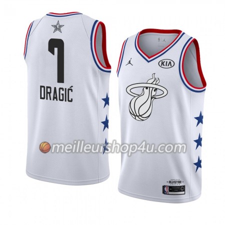Maillot Basket Homme Miami Heat Goran Dragic 7 2019 All-Star Jordan Brand Blanc Swingman
